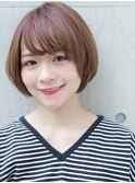 ピンクアッシュショート★