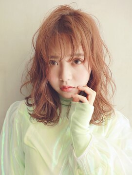 アイティー バイ アルバム 中野店(IT by ALBUM) シフォンウェーブ_チョコレートプリカール大人ガーリー_46973