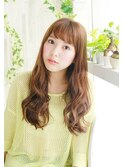 甘めのカジュアルミックスカール