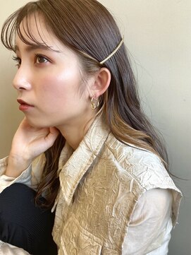 エマエコル(Emma ecole) Emma ecole 隠せる◎バレない◎インナーカラーベージュ by.高橋