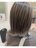 【stylist 片山】大人カッコいい外ハネロブスタイル