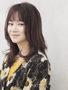ヴィータ 田町(vi ta) 白髪ぼかしハイライト&シースルーバング前髪で垢抜けヘア♪