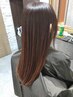 【フリー限定】髪質改善・酸性トリートメント+ヘアカラー￥19800→￥9900～