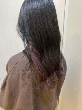 オーブ ヘアー リリー 博多2号店(AUBE HAIR lily) ピンクラベンダー