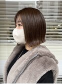 切りぱなしボブ