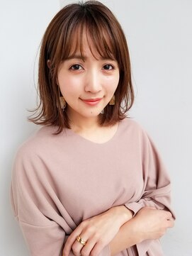 ガーデン オオタカノモリ(garden otakanomori) 大人かわいい簡単スタイリングゆるふわ耳かけくびれボブ