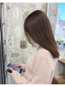 ネウィ 京橋(newi) 【 newi 京橋 】　　酸性ストレート×ベージュ×髪質改善×TOKIO