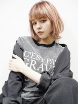 ブゾン(buZon)&nbsp;【buZon ブゾン】ピンクベージュ×レイヤーボブ