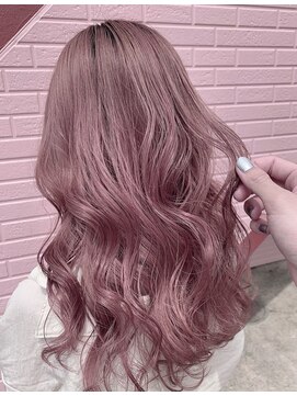 ハレル 戸塚(HAREru.) ブリーチカラーピンク