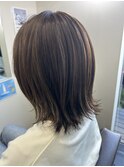白髪染めハイライト