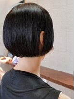 フロア(FLOOR) #まるみボブ#黒髪ボブ#ツヤボブ