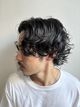 グラフ 立川(Graph.) 無造作ニュアンス常田風パーマメンズカット