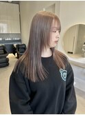 ミルクティーグレージュ