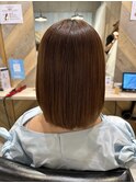 髪質改善プレミアムストレート大人ガーリー韓国ボブ表参道