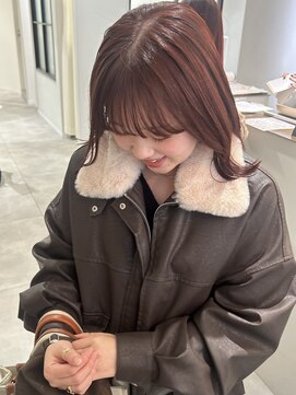 マッシュ 天王寺あべの(MASHU) cherry red  color