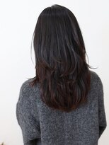 ジプソ 池袋西口(Gypso)&nbsp;ノンレイヤーロング/池袋駅/Gypso/髪質改善/白髪ぼかし