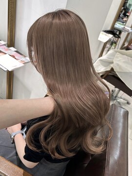 アマトウキョウ アユンチェ(AMA TOKYO×AYUNCHE) ミルクティーベージュ  チョコブラウン  透明感カラー