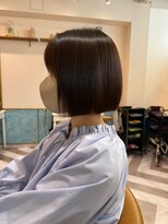 ロンドアベニール 北千住(Lond avenir)&nbsp;ブリーチなしチェリーブラウン髪質改善縮毛矯正酸性ストレート