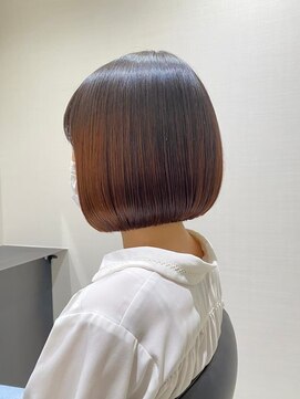 バロックトーキョー(BAROQUE TOKYO) 艶ボブカット/髪質改善カラー【表参道原宿美容室】