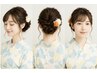【上品＆可愛い】浴衣にぴったり♪この夏の主役ヘアセットで可愛さアップ！
