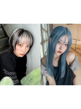 ≪カラー特化型サロン≫憧れのブリーチカラー・ダブルカラーはkamiiroにおまかせください♪