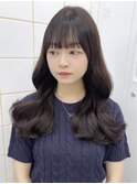 【girland】ラベンダーブラウン/韓国風/レイヤーカット