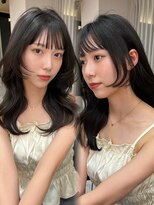 ボタン ハカタ(VOTAN hakata) 【votan yui】顔周りレイヤー/前髪カット/ナチュラルブラック