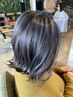 ≪簡単メンテナンス◎≫カット＋白髪ぼかしハイライト　￥17600～