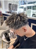 パイルツイスト/ホワイトメッシュ/メンズパーマ/南越谷