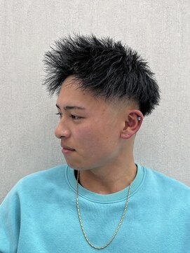 スキンフェード/メッシュ/ツイストジェット