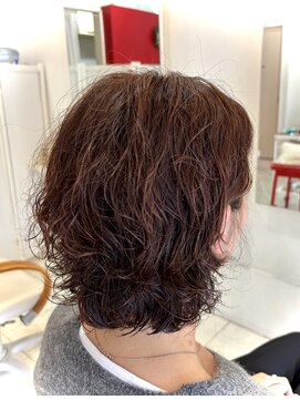 スパイラルパーマ