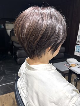 ハピネス クローバー 八木店(Happiness CLOVER) ミセスショート 暖色系ブラウンカラー 大和八木