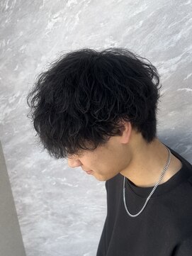 ルクス(Luxs) 【マッシュ×波巻きパーマ】