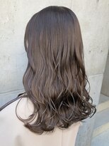 ディーエックス ウエスト(Dxxxx WEST)&nbsp;透け感たっぷりグレージュ