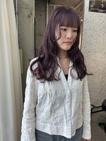 ムード(mood)&nbsp;パープルカラー/パープルシルバー/ダブルカラー/ブリーチなし