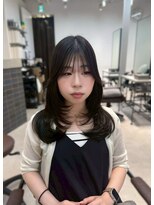 ザシェノンウメダ(THA CHAINON UMEDA) 着物ヘア/大人ガーリー/ダークアッシュ/似合わせカット/心斎橋