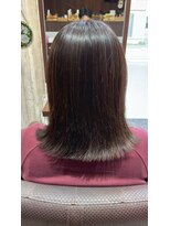 ビーチェ 小岩(Bice)&nbsp;外ハネベースのくびれボブスタイル うる艶な髪質改善ケア