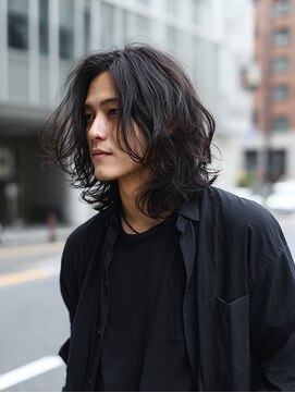 ワット 新宿店 【W-ワット-新宿店 】*メンズウルフロング*