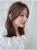 結んでも盛れる◎小顔見え透け感レイヤー