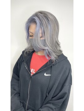 ヘアーデザイン ジェルム(Hair Design germe) ハイトーンデザインカラー #しのだスペシャル