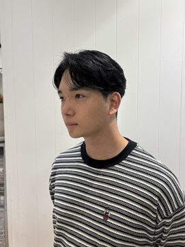 ビューバイネオリーブ 用賀店(Beau'r by neolive) フェザーパーマ刈り上げセンターパート波巻きツイストスパイラル