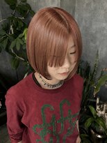 グラック(glac)&nbsp;ミニボブ × オレンジベージュ