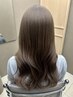 【人気No.2】髪質改善カラー+似合わせカット+炭酸頭浸浴ヘッドスパ¥15000