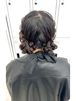 スタイル 横浜(STYLE)&nbsp;結婚式お呼ばれヘアセット／編みおろし/横浜駅