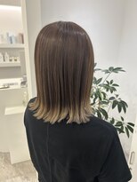 グラムヘアー(GLAM HAIR) エンドカラーボブ