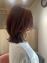 ヘアーメイク スリー(Hair Make 3)&nbsp;30代40代髪型ショートウルフ前髪ボブミニウルフタッセルボブヘア