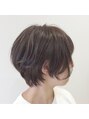 ヘアーサロン エンス(hair salon Ens)&nbsp;女性らしいショートスタオイル。