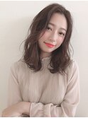 グレージュ/デジタルパーマ/小顔/ゆるふわ/大人可愛い/高柳