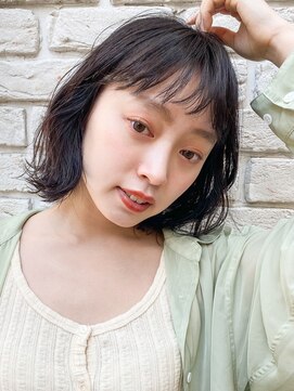 ケイト(kate) kate 大宮　大人外ハネボブ×ネイビーグレー