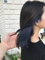 バイナル インナー　ネイビーアッシュ　金子